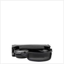 Cargar imagen en el visor de la galería, Leather Case with Adjustable Fabric Strap for AirPods Max (Black)-1