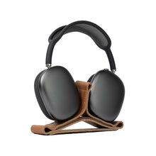 Cargar imagen en el visor de la galería, Leather Stand for AirPods Max (Brown)-0