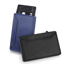Cargar imagen en el visor de la galería, TOYFID Wallet With PU Leather Cover,Aluminum Alloy Pop Up Wallet Holder Card-1
