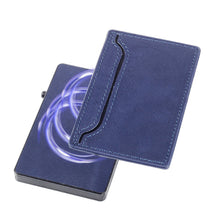 Cargar imagen en el visor de la galería, TOYFID Wallet With PU Leather Cover,Aluminum Alloy Pop Up Wallet Holder Card-4

