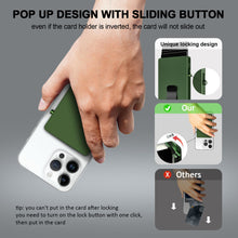 Cargar imagen en el visor de la galería, Minimalist Pop up Wallet with Money Clip, All Aluminum Slide Rfid Slim Card Holder-3
